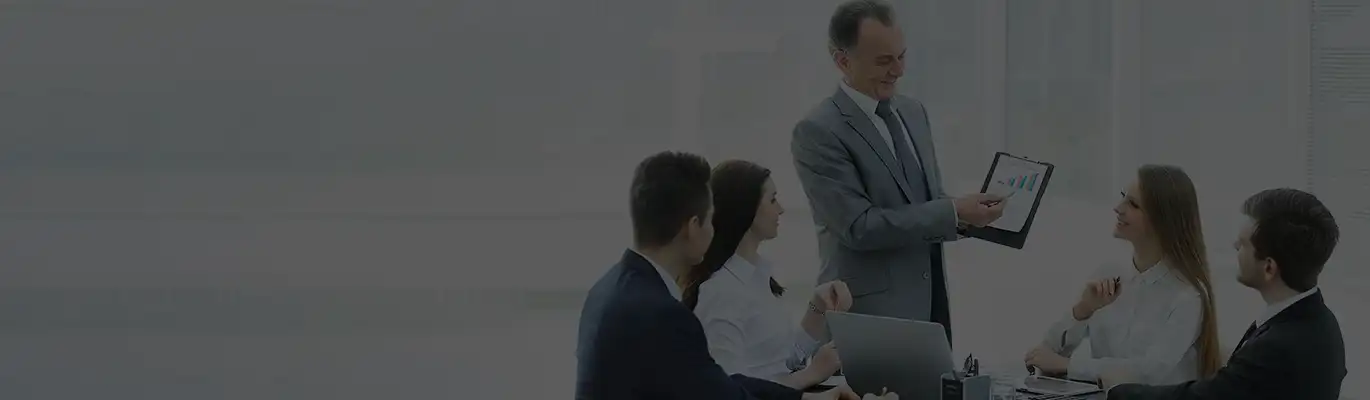 Four Professionals Attending a Corporate Training in Amsterdam