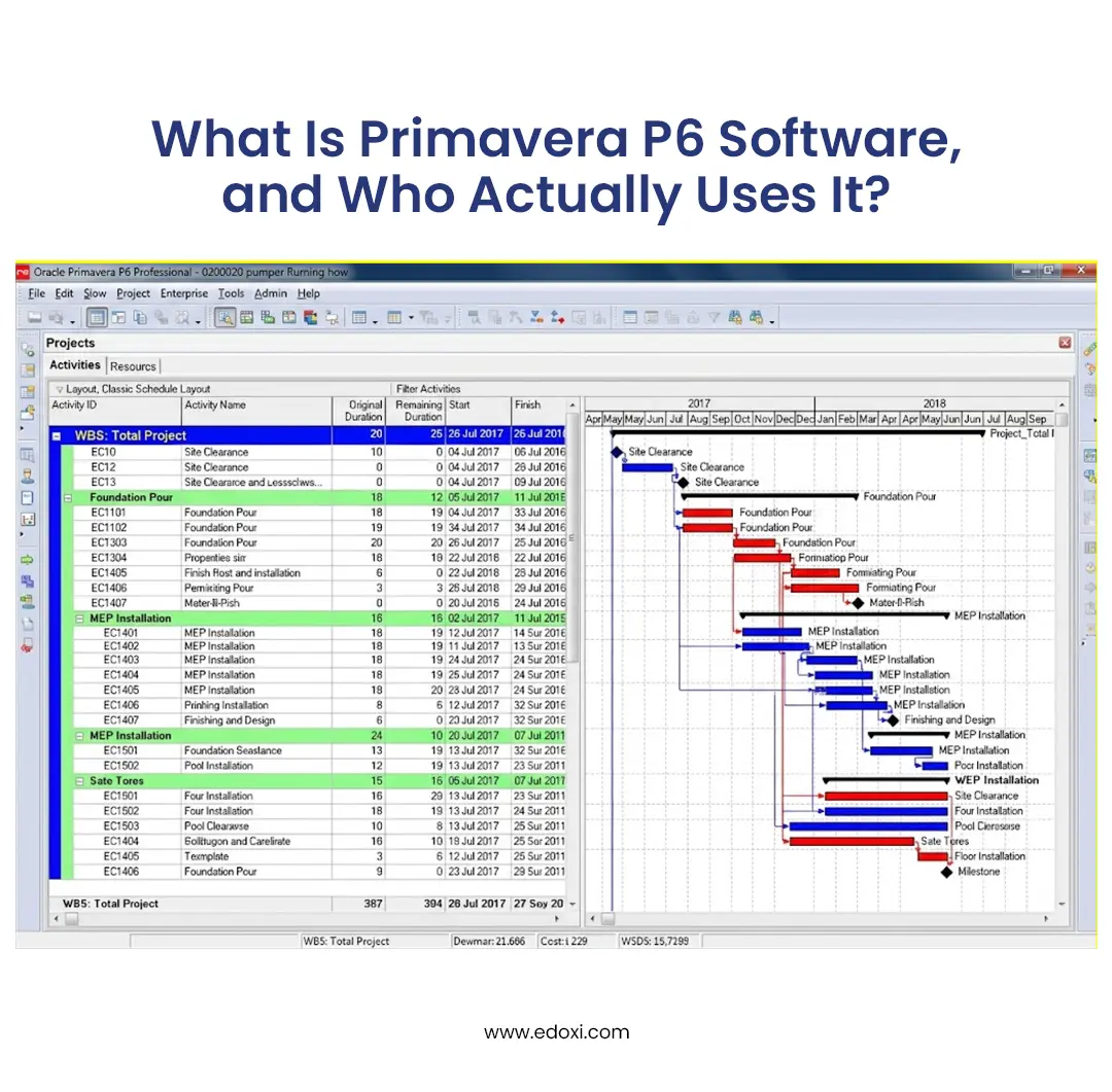 primavera-p6-software-showing-a-project-schedule-and-gantt-chart