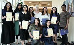 Corporate professionals participating in Edoxi's Effective Business Communication Skill training led by Julie Archer in Dubai .