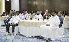 Corporate professionals from Julphar attending Edoxi's Train the Trainer corporate training led by Julie Archer at Hilton Garden Inn, Dubai